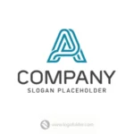 Multiline Letter A Logo  - Free customization