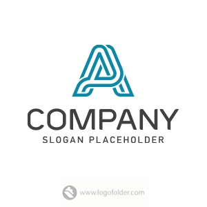 Multiline Letter A Logo  - Free customization
