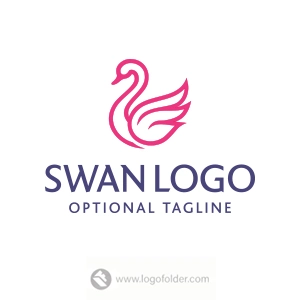 Swan Logo  - Free customization