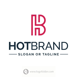 Letter HB Logo  - Free customization