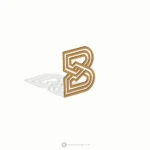 Interwoven Letter B Logo  - Free customization