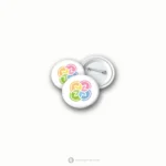 Circular Flower Logo  - Free customization