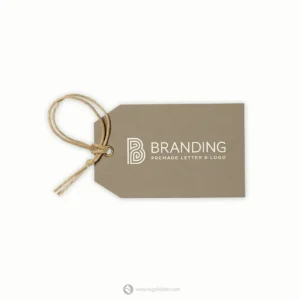 Letter B Leaf Logo  - Free customization