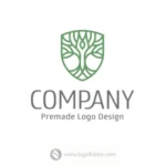 Tree Shield Logo  - Free customization