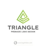 Minimal Triangle Logo  - Free customization