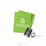 Minimal Triangle Logo  - Free customization