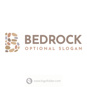 Premade Bedrock – Letter B Logo Design with Exclusive Rights