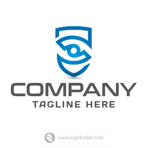 Premade Security Shield Logo Design with Exclusive Rights