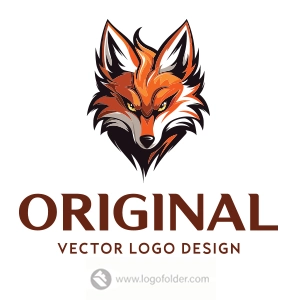Premade Fox Logo Design with Exclusive Rights