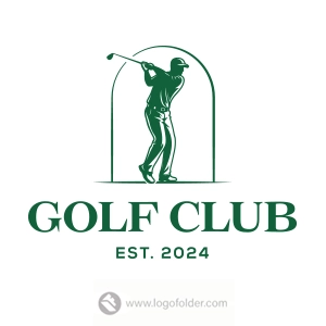 Premade Golf Logo Design with Exclusive Rights