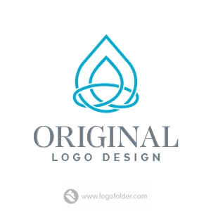 Premade Infinite Drop Logo Design with Exclusive Rights