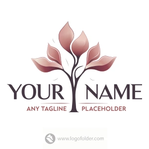 Premade Magnolia Tree Logo Design with Exclusive Rights