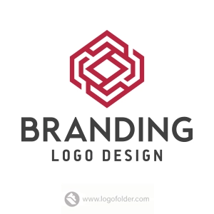 Premade Modern Shape Logo Design with Exclusive Rights